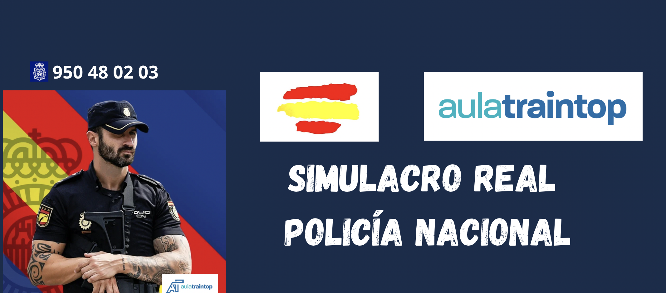 Simulacro Presencial de Policía Nacional 